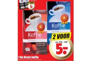 1 de beste koffie