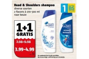 head en shoulder shampoo