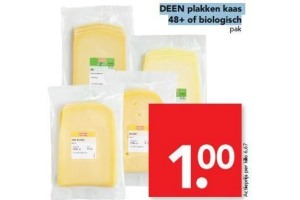deen plakken kaas 48 of biologisch