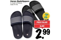 heren badslippers