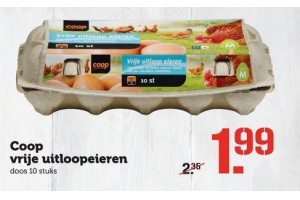 coop vrije uitloopeieren