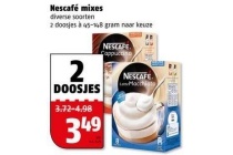 nescafe mixes