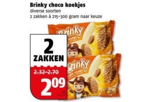 brinky choco koekjes
