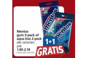 mentos gum