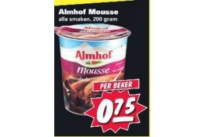 almhof mousse