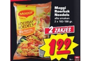 maggi roerbak noedels