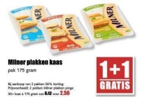 milner plakken kaas
