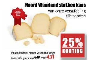 noord waarland stukken kaas