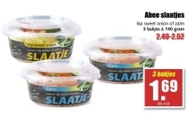 abee slaatjes kip sweet onion of zalm