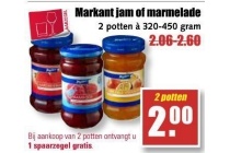 markant jam of marmelade