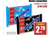 mentos snoeprollen