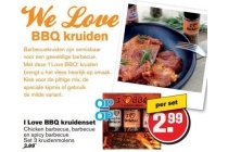 i love bbq kruidenset