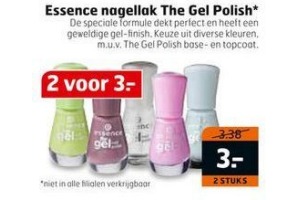 essence nagellak the gel polish 2 voor eur3