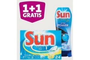 sun vaatwastabletten of sun gel