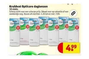 kruidvat opticare daglenzen