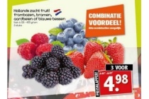 hollands zacht fruit frambozen aardbeien bramen of blauwe bessen