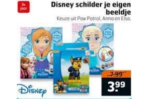 disney schilder je eigen beeldje