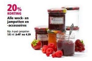 alle weck en jampotten en accessoires