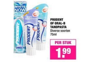 prodent of oral b tandpasta