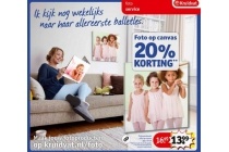 foto op canvas
