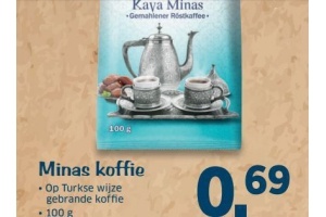 kaya minas koffie