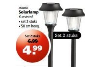 solarlamp kunststof