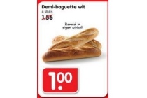 demi baguette wit