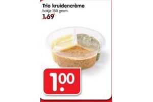 trio kruidencreme