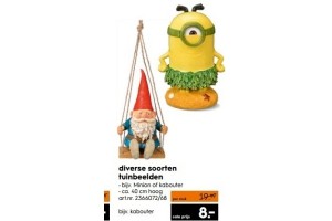 diverse soorten tuinbeelden