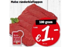 malse runderbieflappen