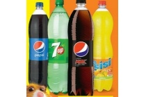 pepsi sisi en 7up 1 5 literflessen