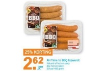 ah time to bbq kipworst