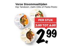 verse stoommaaltijden