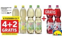 mineraalwater met fruitsmaak