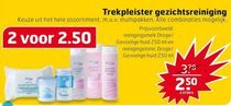 trekpleister gezichtsreiniging 2 voor eur2 50