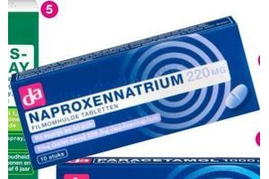 da naproxennatrium 220 mg