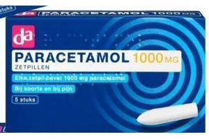 da paracetamol zetpil 1000 mg