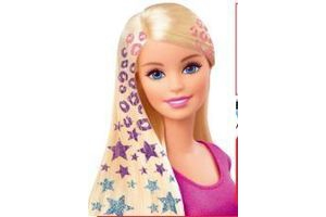 barbie glitterhaar