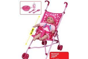 buggy met pop en accessoires