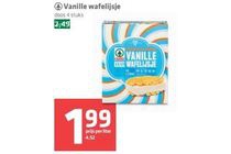 vanille wafelijsje