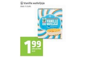 vanille wafelijsje