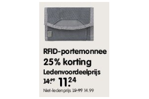 rfid portemonnee