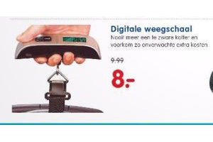 digitale weegschaal