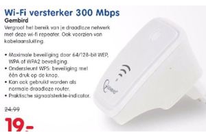 wi fi versterker 300 mbps