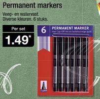 permanent markers