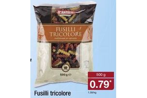 d antelli fusilli tricolore