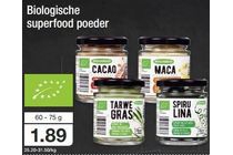 biologische superfood poeder