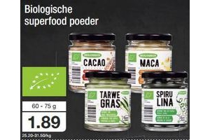 biologische superfood poeder