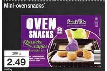 mini ovensnacks