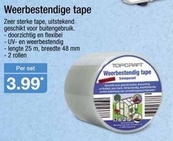 topcraft weerbestendige tape